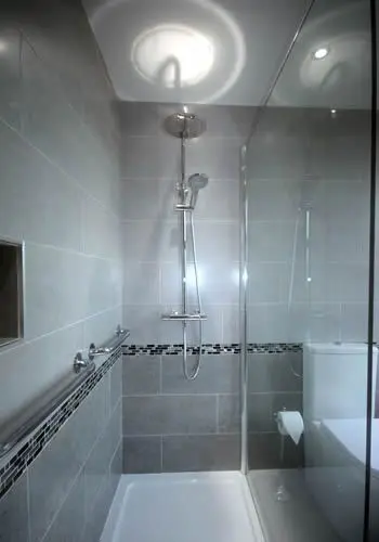 Luxury shower unit fitted in Sheffield