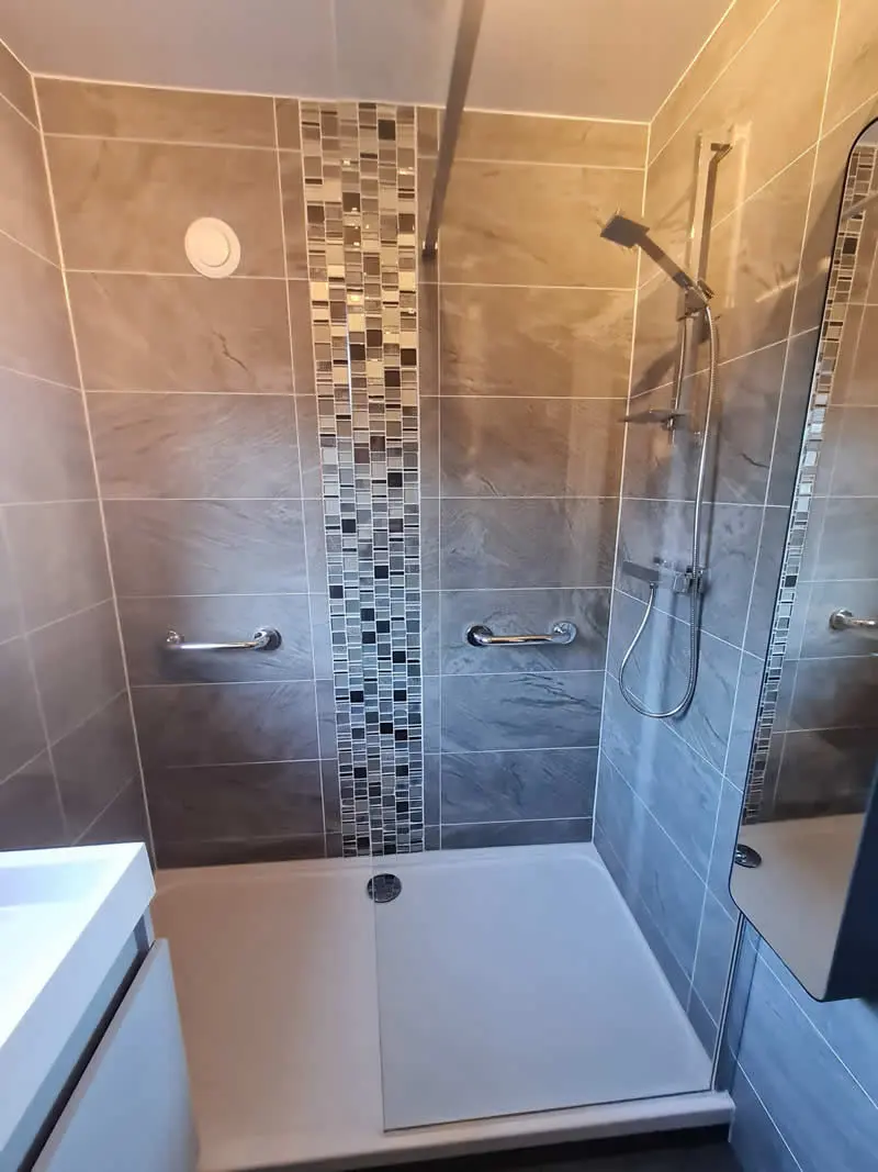 Luxury bathroom with shower Sheffield